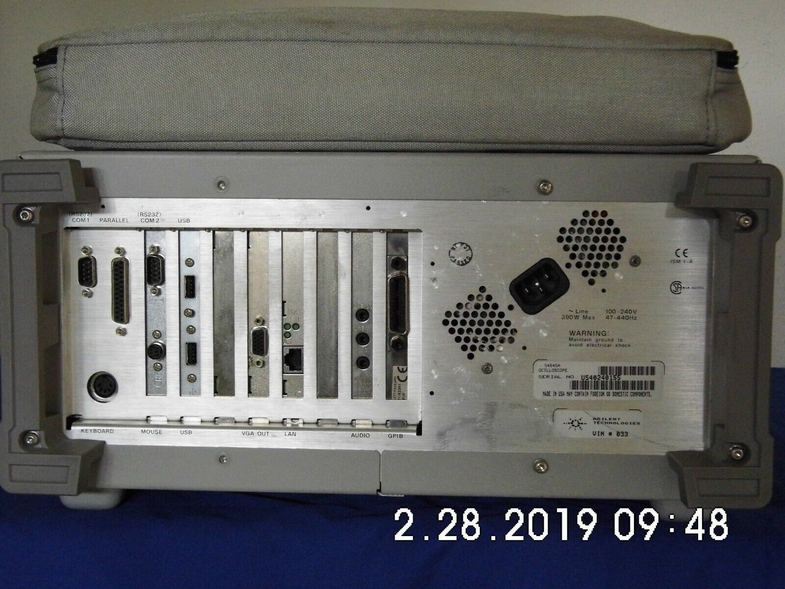 Agilent HP 54845A 1.5Ghz 8Gs/s Oscilloscope Agilent HP 54845A 1.5Ghz 8Gs/s Oscilloscope